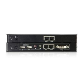 Aten CE600 Extensor KVM USB DVI de Consola Remota con Audio y RS-232, para PC/Servidor hasta 60 Metros de Distancia