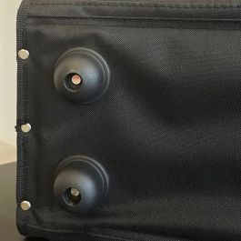 Ks Tools Bolso Bandolera Grande para Herramientas y Accesorios, Vacío, Ultra Resistente, Asa Reforzada, Correa Acolchada, Múltiples Bolsillos