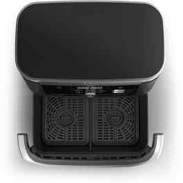 Ninja AF500EU Freidora de Aire Caliente Foodi FlexDrawer 10.4L Dual, 7 Funciones, 40-240°C, 8 Personas