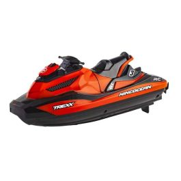 Moto de agua radio control trexx con 2 motores, emisora 2,4ghz y batería de 3,7v 24,5x22x9 cm