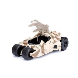 Coche metal batmóvil camuflaje 2008 el caballero oscuro incluye figura de batman de metal 7 cm escala 1:24 Coche metal batmóvil camuflaje 2008 el caballero oscuro incluye figura de batman de metal 7 cm escala 1:24