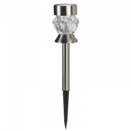 Smart Garden Lámpara Solar de Vidrio Cristalino, Pack de 4