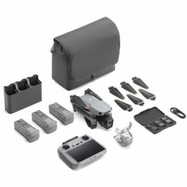 DJI DJI6941565989932 Drone Air 3S Fly More Combo con RC 2, Cámara dual CMOS 1" y Telecam de 70mm, 14 paradas de rango dinámico