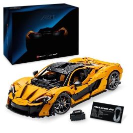 LEGO Technic 42172 McLaren P1 - Kit de modelo de hipercoche para adultos entusiastas de los vehículos