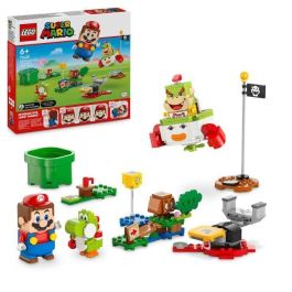 LEGO Super Mario 71439 Las aventuras de LEGO Mario Interactive - Set de vehículo y Yoshi