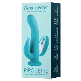 Vibrador Punto G FemmeFunn Pirouette Azul Vibrador Punto G FemmeFunn Pirouette Azul