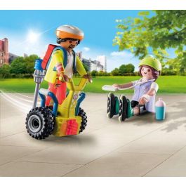 Pack rescate con balance racer playmobil city life starter