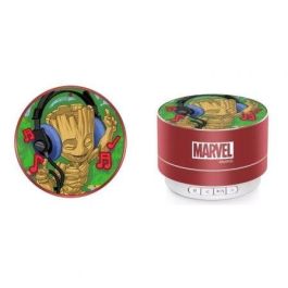 ERT GROUP Altavoz inalámbrico portátil Marvel Guardianes de la Galaxia Groot, 3W RMS, con micrófono y radio FM, carcasa de aluminio Precio: 18.49999976. SKU: B1HBJH7234