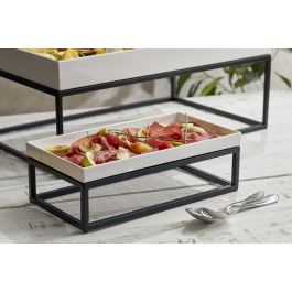 Gn 1/3 Soporte Buffet Negro Leone