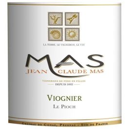 Jean Claude Mas Le Pioch Viognier 2019 Pays d'Oc - Vino blanco Languedoc