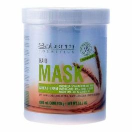 Salerm WHEAT GERM hair mask 1000 ml Mascarilla Capilar Hidratante y Nutritiva para Cabello Seco, Deshidratado y Dañado