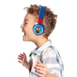 PAT 'PATROUILLE Cómodos auriculares 2 en 1 con bluetooth y cable plegables para niños con limitación de sonido - LEXIBOOK