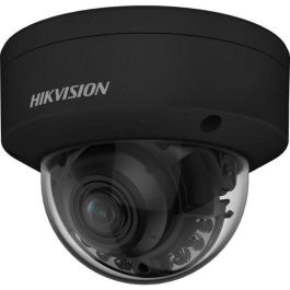 Hikvision Cámara IP Minidomo 4MP Smart Hybrid Light ColorVu Motorizada Varifocal 2.8-12mm WDR IK10 IP67 Audio Alarma