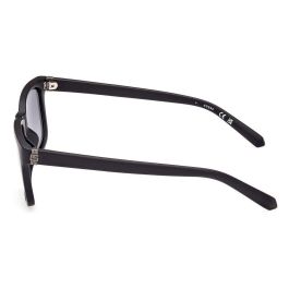 Guess GU00066 02D Gafas de Sol para Hombre Rectangulares Polarizadas Negro Mate Cristales Humo 55mm 19mm 150mm