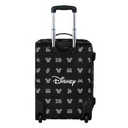 Karactermania Maleta de Cabina Plegable Mickey Mouse Surprise Negra Poliéster 35x20x55 cm