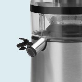 WMF 61.3022.2145 Kult X - Extractor de zumo 500W, 1.8L pulpa, 1.2L zumo, 2 velocidades, acero inoxidable/negro