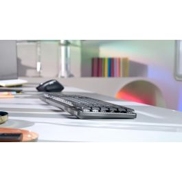 Logitech 920-010748 MX Mechanical Master Series - Teclado mecánico inalámbrico Bluetooth QWERTZ DE Grafito