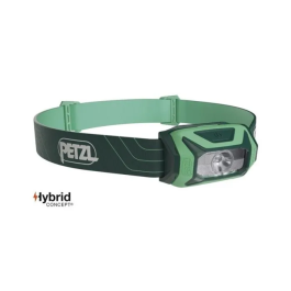 Petzl Tikkina Linterna Frontal 300 Lúmenes Verde con 3 Pilas AAA/LR03 Incluidas