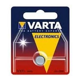 Varta Pila de Botón Óxido de Plata V371/SR69 30mAh - Para electrónica, llaves de coche, calculadoras