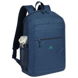 Rivacase 5566 Gremio Mochila Urbana para Portátil 15.6"-16" Azul, Resistente al Agua, Poliéster Reciclado