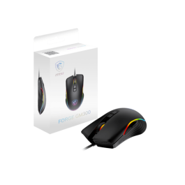 MSI RATON FORGE GM300 Gaming Óptico 7200 DPI Diseño Simétrico Retroiluminación RGB