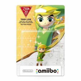 Nintendo Amiibo Figurita Cartoon Link The Wind Waker La leyenda de Zelda compatible con Wii U, Nuevo 3DS, 3DS XL, 2DS, 3DS