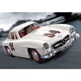 Playmobil Coche Mercedes-Benz 300 SL - Modelo Clásico de Juguete para Niños +5 Años
