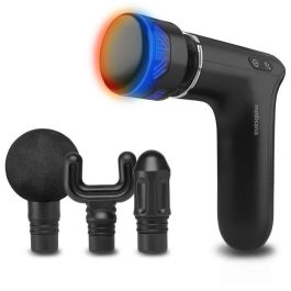 Medisana MG 560 Pistola de Masaje Frío y Calor, 10 Intensidades de Percusión, 3 Niveles, 4 Accesorios, Color Negro Precio: 88.50000016. SKU: B12TEPRP5T