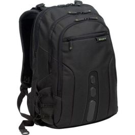 Targus TBB013EU Mochila para portátil 15.6" EcoSpruce Negro, fabricada con materiales reciclados y resistente al agua