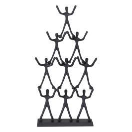 Figura Decorativa Negro Aluminio 36 x 8 x 70 cm Precio: 82.884999637. SKU: B16PCL5LKM