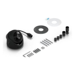 Ubiquiti UVC-G6-TURRET-B - Cámara de Seguridad IP Turret 4K 8MP, Interior/Exterior, Visión Nocturna, PoE, IP66, Color Negro