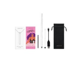 Bala Vibradora Le Wand Necklace Colgante Plateado Bala Vibradora Le Wand Necklace Colgante Plateado