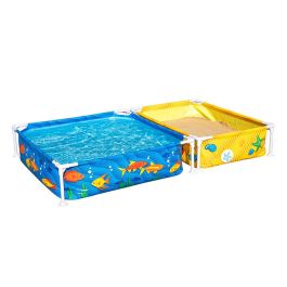 Bestway Piscina Rigida Infantil Con Arenero 213x122x30,5 cm +2 años Jardin 00561 Bestway Piscina Rigida Infantil Con Arenero 213x122x30,5 cm +2 años Jardin 00561