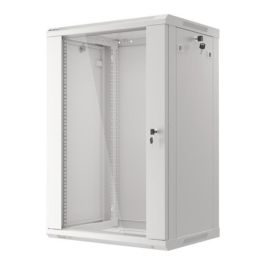 Lanberg Armario Rack 19 Pulgadas 18U 600x450mm Gris con Puerta de Cristal Templado y Ventiladores Precio: 158.50000056. SKU: B19Y4TTYHW