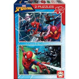 Puzzle 2x100 piezas spiderman Precio: 14.509231. SKU: S2403680