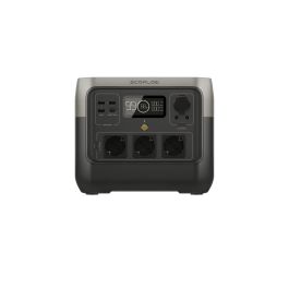 Ecoflow ECO4895251601559 Generador Eléctrico Portátil River 2 Pro 768Wh, 3 Tomas CA, 800W (Pico 1600W)