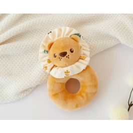 KioKids Sonajero de Peluche para Bebés León Naranja, Juguete Sensorial Desarrollo Coordinación Ojo-Mano +0 meses Poliéster Precio: 7.49999987. SKU: B143SEC7H2