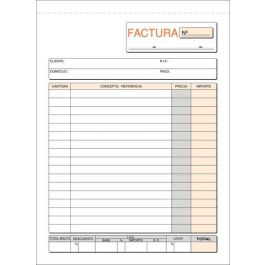 Talonario Facturas 4º Natu Dupli Loan (71D) 10 unidades Precio: 22.99. SKU: B1AFS3WC68