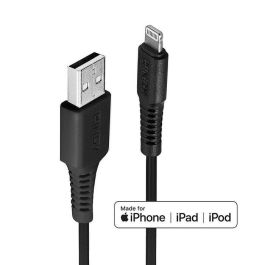 Lindy 0.5m USB to Lightning Cable, Black Lindy 0.5m USB to Lightning Cable, Black