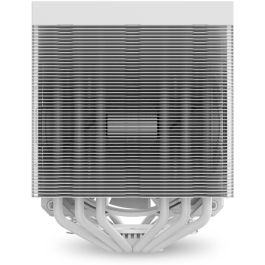 Sharkoon A60 RGB Refrigerador de Aire para CPU Doble Torre con 6 Tubos de Calor, 2 Ventiladores 120mm PWM, TDP 260W, Blanco