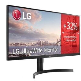 Monitor Profesional Ultrapanorámico LG 34WN750-B 34"/ WQHD/ Multimedia/ Negro