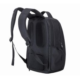 Ewent EW2528 Mochila para Portátil Urban 17.3" (43.9 cm) Resistente al Agua, Doble Revestimiento Interior, Poliéster Negro