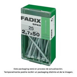 Caja s 25 unid. clavo cp acero 2,7x50mm fadix Precio: 2.50000036. SKU: S7913568