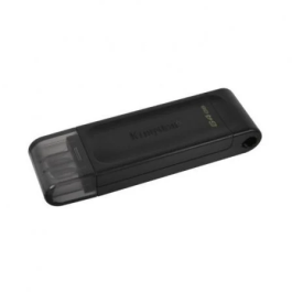 KINGSTON DT70/64GB Pendrive USB-C 64GB 3.2 Gen 1 Negro