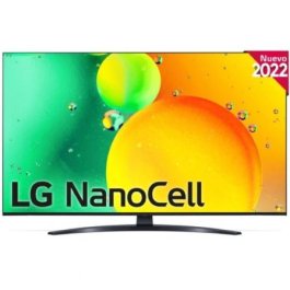 Televisor LG NanoCell 43NANO766QA 43"/ Ultra HD 4K/ Smart TV/ WiFi Precio: 368.94999955. SKU: B1A7JP3XK5