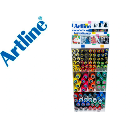 Artline Expositor Poster Marker 96 Unidades Colores Surtidos con 51 uds 2 mm, 33 uds 6 mm y 12 uds 12 mm Precio: 352.49999994. SKU: B128PT3JTT