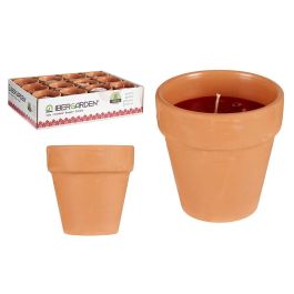 Vela en Vaso de Barro Geranio Ibergarden 8x8x8 cm - Rojo, Anti Moscas (48 Unidades) Precio: 78.49999993. SKU: B1ET6P4RT3