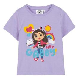 Camiseta corta single jersey gabby´s dollhouse 2 años