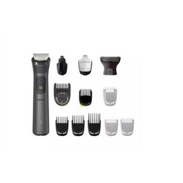 Philips MG7920/15 Recortador Multiusos Serie 7000, 13 Accesorios, 60 min de Autonomía, Carga Rápida, Gris Oscuro