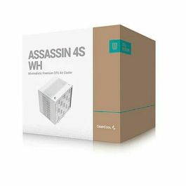 DeepCool DEE1713146438941 Disipador CPU ASSASSIN 4S 140mm Blanco Silencioso y Eficiente